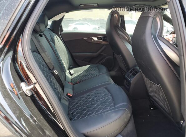 WAUB4AF47PA018199 2023 AUDI S4 Black Вид задніх сидінь
