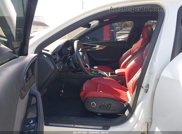 WAUB4AF49MA031175 2021 AUDI S4 White Vista interior delantera
