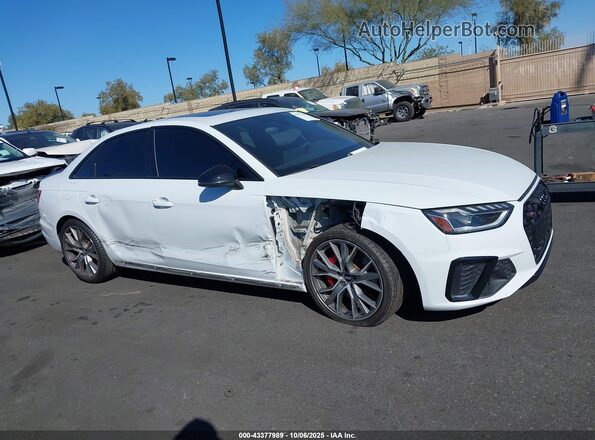 WAUB4AF49MA031175 2021 AUDI S4 White Vista interior de 360 grados