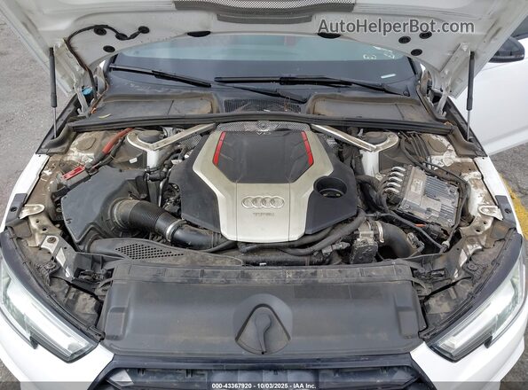 WAUB4BF42KA060455 2019 AUDI S4 White Հետևի տեսք