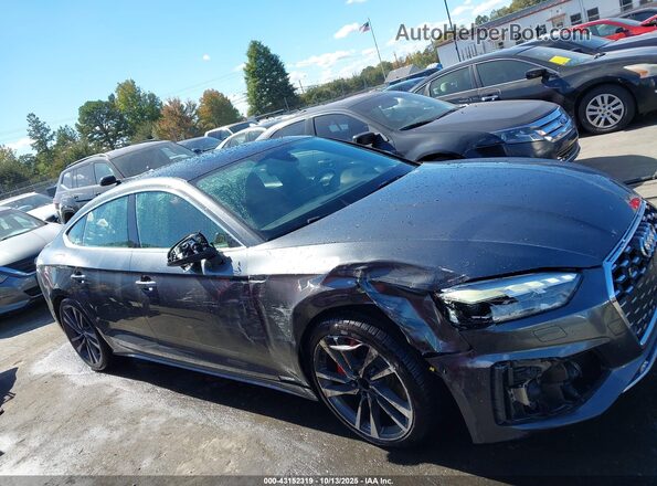 WAUB4CF50LA011688 2020 AUDI S5 Gray უკანა სალონის ხედი