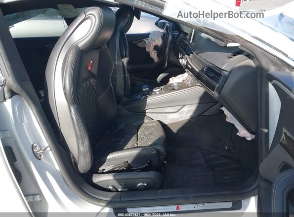 WAUB4CF54KA016729 2019 AUDI S5 White წინა სალონის ხედი
