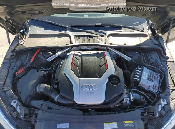 WAUB4CF54KA092113 2019 AUDI S5 Black უკანა სალონის ხედი