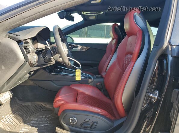 WAUB4CF54LA017171 2020 AUDI S5 Black Вид салону спереду