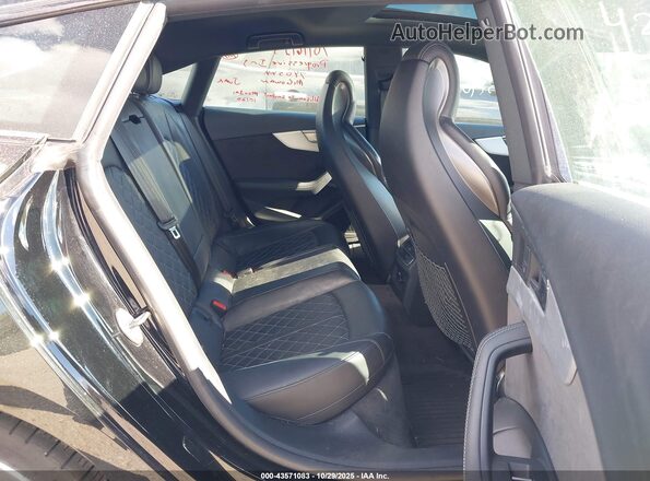 WAUB4CF56KA057489 2019 AUDI S5 Black VIN კოდის სტიკერის ხედი