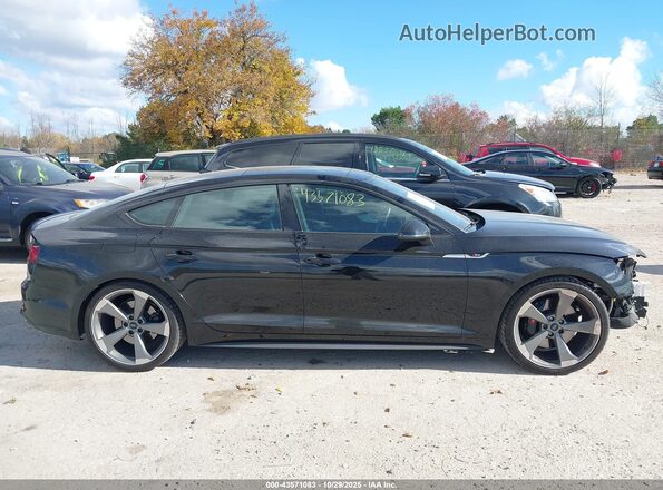 WAUB4CF56KA057489 2019 AUDI S5 Black უკანა სალონის ხედი