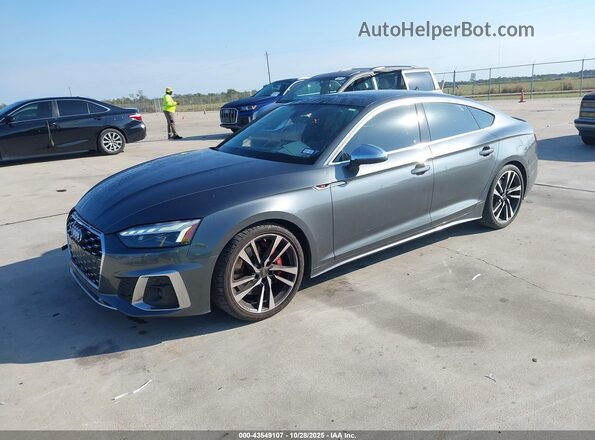 WAUB4DF58PA048001 2023 AUDI S5 Gray Vista tres cuartos delantera izquierda