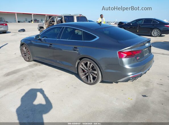 WAUB4DF58PA048001 2023 AUDI S5 Gray Trasero izquierdo