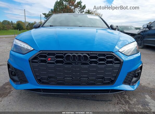 WAUB4DF5XMA041160 2021 AUDI S5 Blue Вид щитка приладів