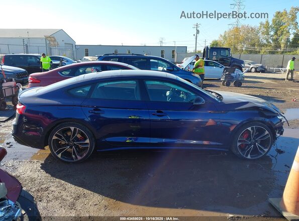 WAUB4DF5XRA092956 2024 AUDI S5 Синий Панорамный вид салона 360°