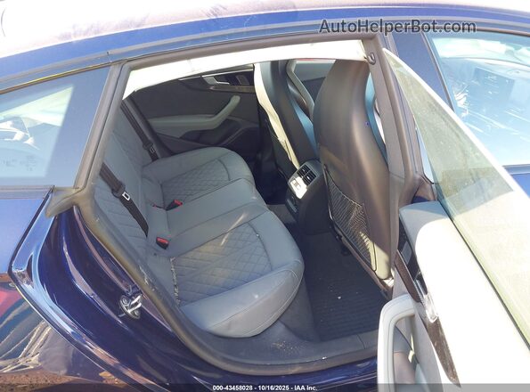 WAUB4DF5XRA092956 2024 AUDI S5 Синий Вид наклейки с VIN-кодом