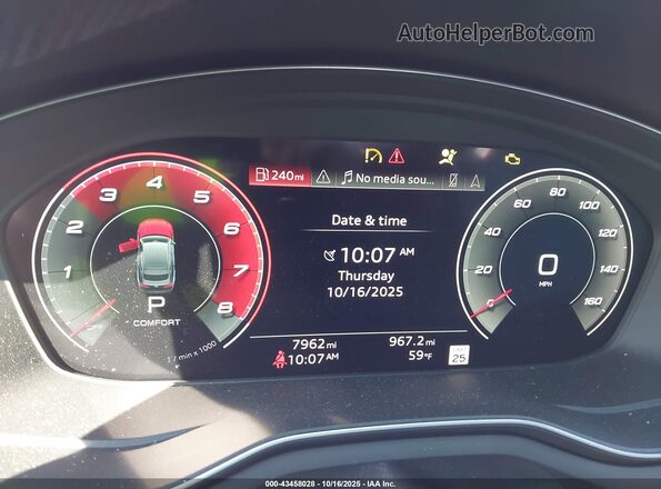 WAUB4DF5XRA092956 2024 AUDI S5 Синий Вид задних сидений