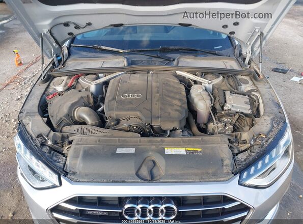 WAUBBAF4XNN002834 2022 AUDI OTHER Silver Вид ззаду