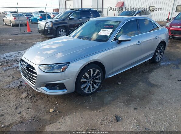 WAUBBAF4XNN002834 2022 AUDI OTHER Silver Передня ліва чверть