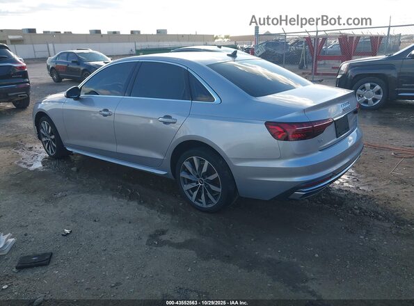 WAUBBAF4XNN002834 2022 AUDI OTHER Silver Задня ліва чверть