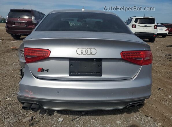 WAUBGAFL6GA010836 2016 AUDI S4 Silver Vista trasera