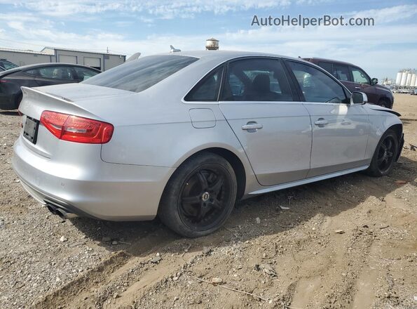WAUBGAFL6GA010836 2016 AUDI S4 Silver Trasero derecho