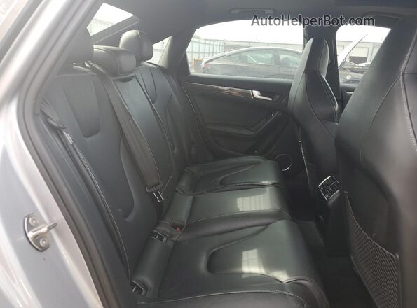 WAUBGAFL6GA010836 2016 AUDI S4 Silver Vista de los asientos traseros