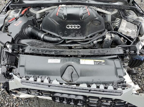 WAUC4AF43MA023271 2021 AUDI S4 Gray Rear interior view