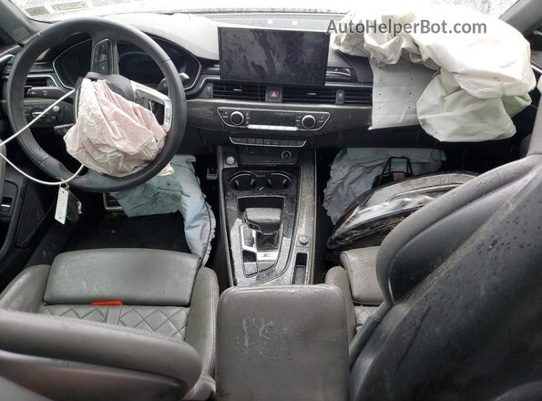 WAUC4AF43MA023271 2021 AUDI S4 Gray Dashboard view
