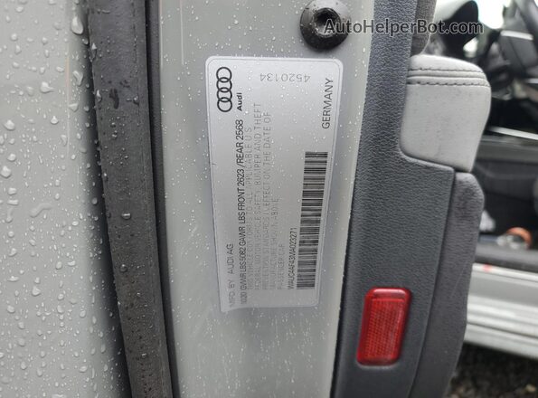 WAUC4AF43MA023271 2021 AUDI S4 Gray Engine compartment view