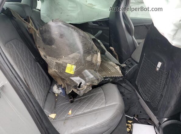 WAUC4AF43MA023271 2021 AUDI S4 Gray Rear seats view
