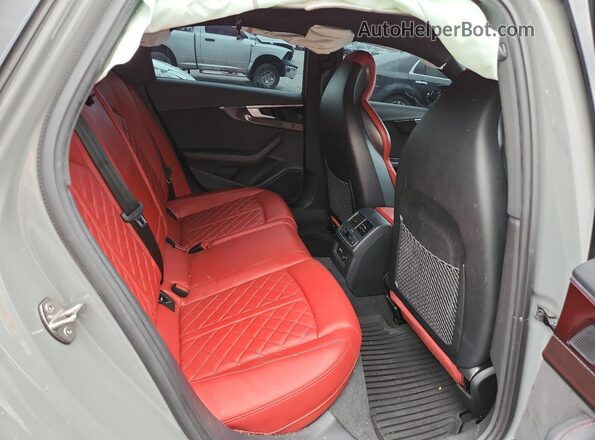 WAUC4AF43NA033266 2022 AUDI S4 Gray Rear seats view