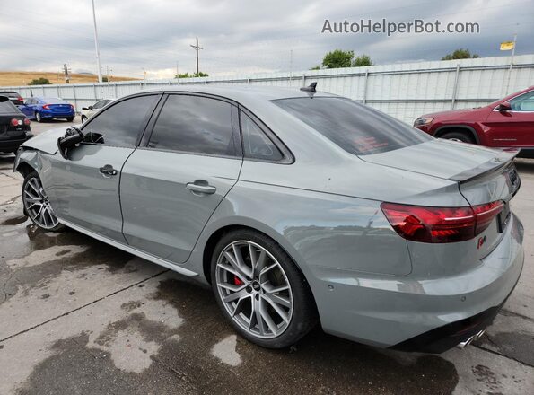 WAUC4AF43NA033266 2022 AUDI S4 Gray Rear left