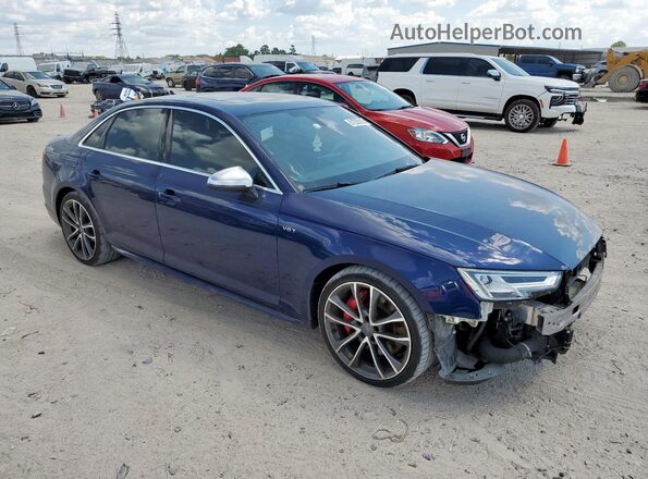 WAUC4AF45JA011568 2018 AUDI S4 Blue 