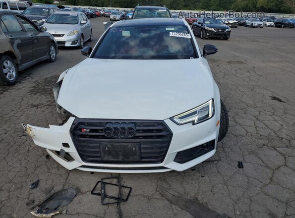 WAUC4AF47JA219757 2018 AUDI S4 Белый Вид спереди