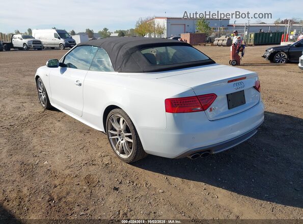WAUC4AFH7GN012743 2016 AUDI S5 White Tył lewy