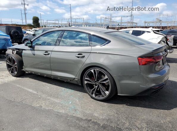WAUC4CF51PA038683 2023 AUDI S5 Gray Trasero izquierdo