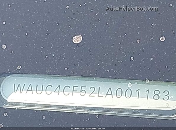 WAUC4CF52LA001183 2020 AUDI S5 Black 