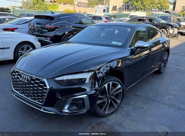 WAUC4CF52RA043149 2024 AUDI S5 Black Przód lewy