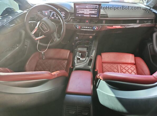 WAUC4CF54RA129028 2024 AUDI S5 Black Dashboard view