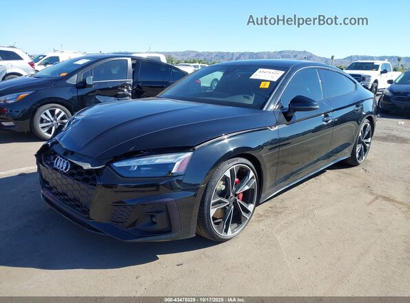 WAUC4CF55MA004029 2021 AUDI S5 Черный Передняя левая четверть