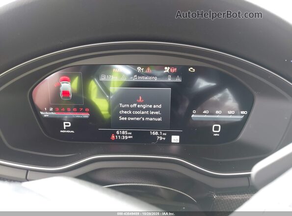WAUC4CF55SA012905 2025 AUDI S5 Black Հետևի նստատեղերի տեսք