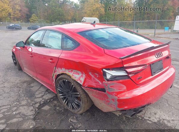 WAUC4CF56RA106902 2024 AUDI S5 Red Задня ліва чверть