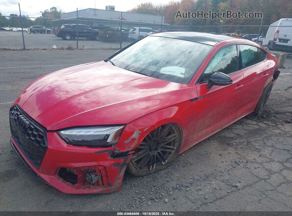 WAUC4CF56RA106902 2024 AUDI S5 Red Передня ліва чверть