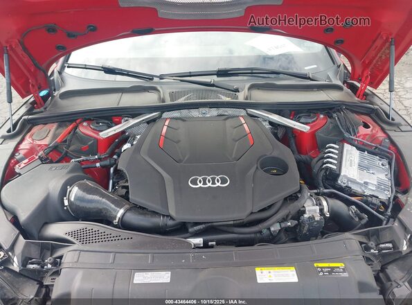 WAUC4CF56RA106902 2024 AUDI S5 Red Вид ззаду