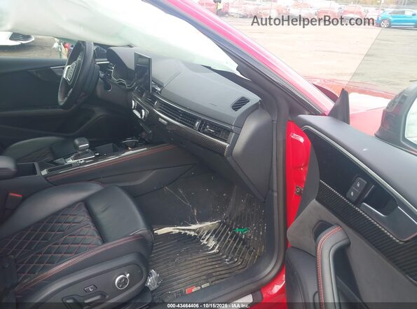 WAUC4CF56RA106902 2024 AUDI S5 Red Вид салону спереду