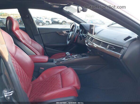 WAUC4CF57JA035732 2018 AUDI S5 Gray Widok wnętrza z przodu