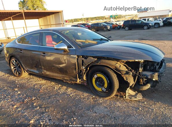 WAUC4CF57JA035732 2018 AUDI S5 Gray Widok wnętrza 360 stopni