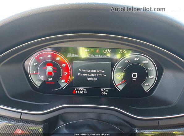 WAUC4CF5XMA062556 2021 AUDI S5 Gray Vista de los asientos traseros