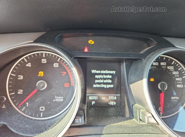 WAUD2AFH5GN003176 2016 AUDI OTHER White Instrument cluster view