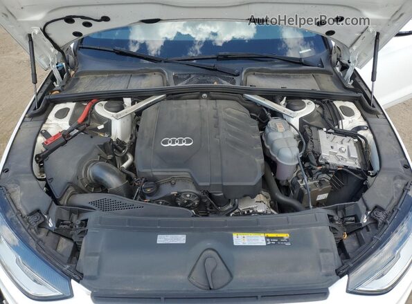 WAUDAAF44MN005996 2021 AUDI OTHER White Widok wnętrza z tyłu