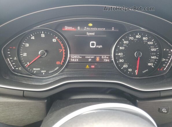WAUDAAF44MN005996 2021 AUDI OTHER White Widok zestawu wskaźników