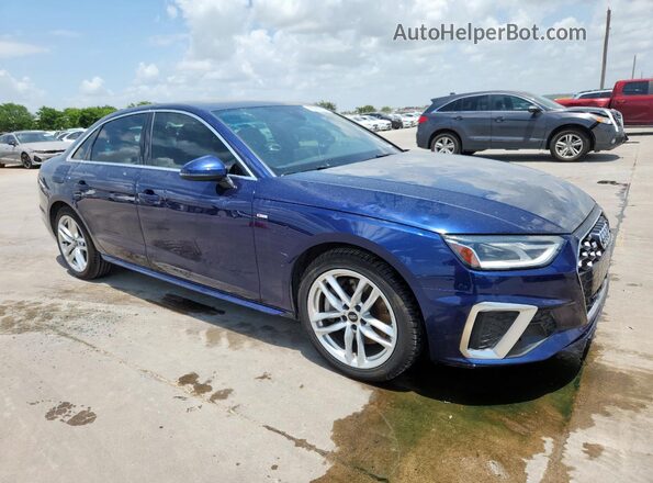 WAUDAAF45MA086790 2021 AUDI OTHER Blue Առջևի աջ
