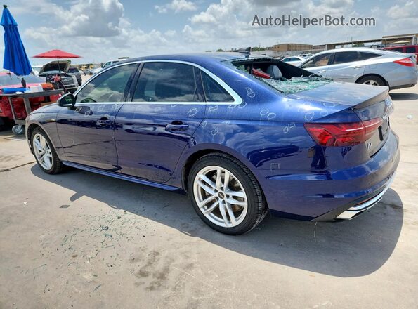 WAUDAAF45MA086790 2021 AUDI OTHER Blue Հետևի ձախ