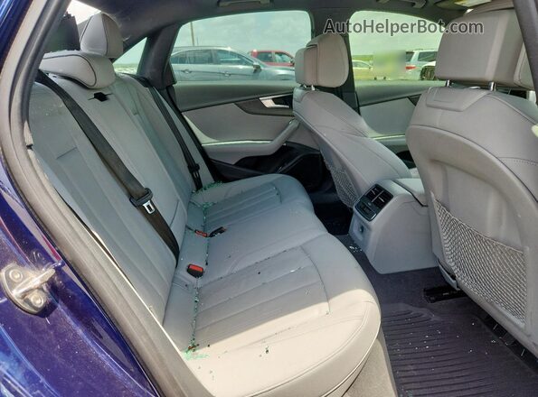 WAUDAAF45MA086790 2021 AUDI OTHER Blue Հետևի նստատեղերի տեսք